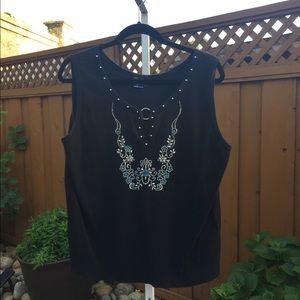 Daytona Thunderwear! Women’s tank top W/Decor. 2X